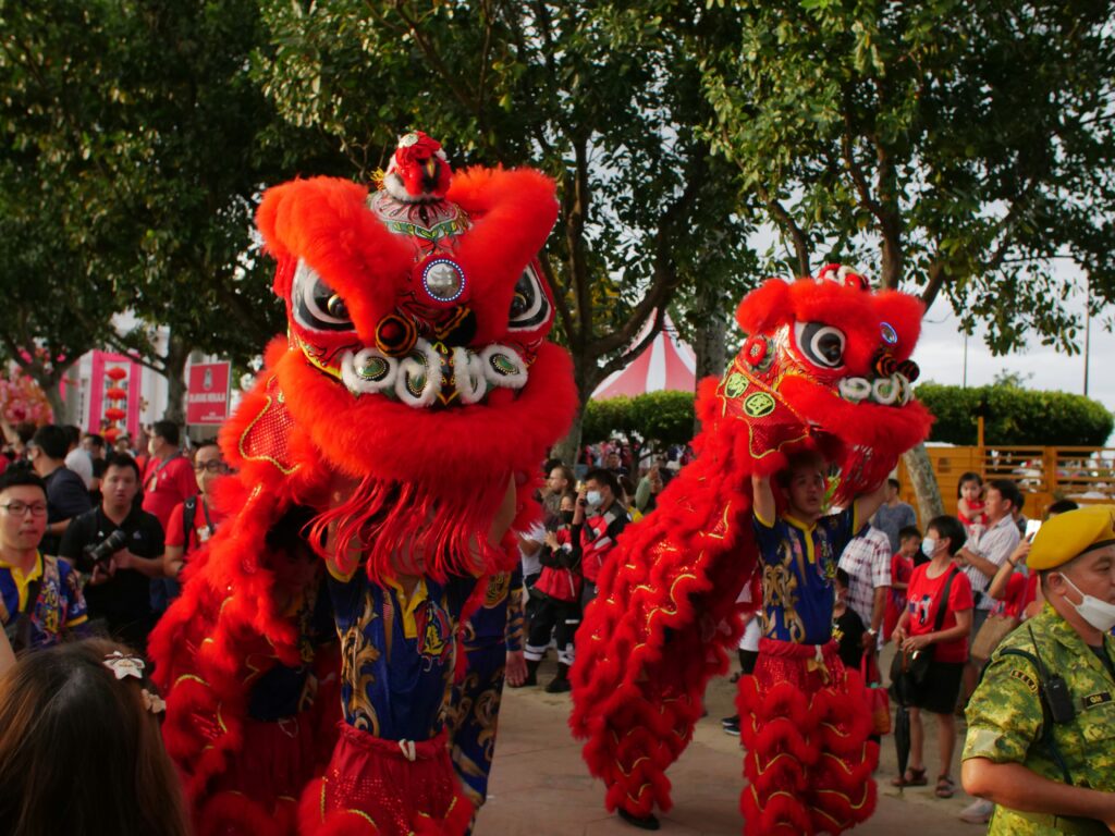 Dança do Leão no Ano Novo Chinês