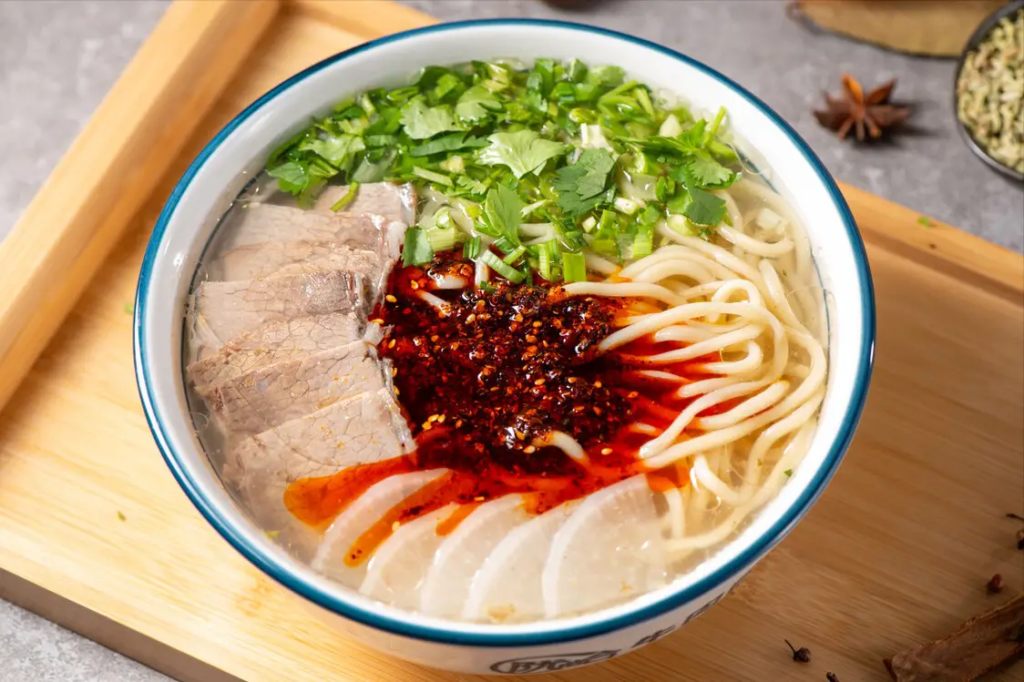 Comida chinesa - Macarrão de Lanzhou
