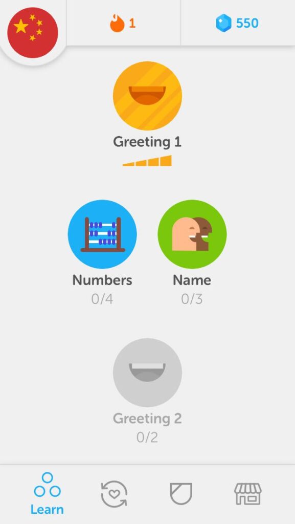 Conheça 10 aplicativos para aprender mandarim no tempo livre: Duolingo
